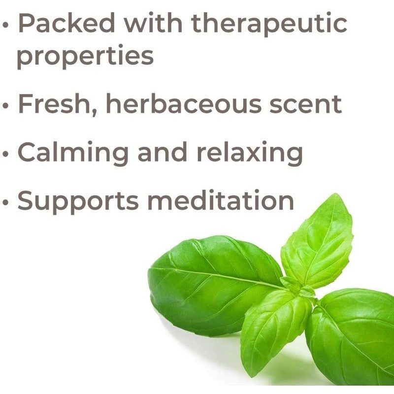 Plant Therapy Basil Linalool Organic Essential Oil