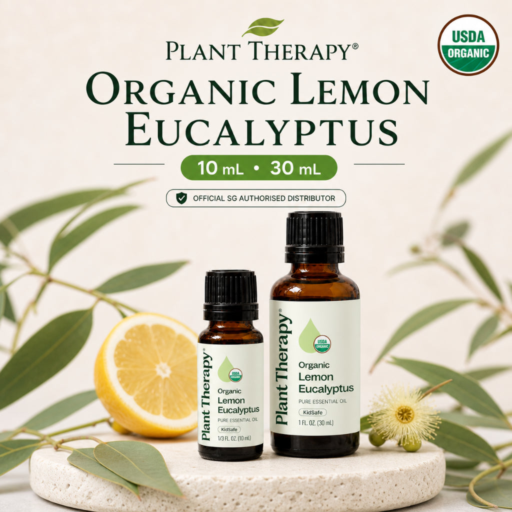 Plant Therapy Organic Lemon Eucalyptus Essential Oil