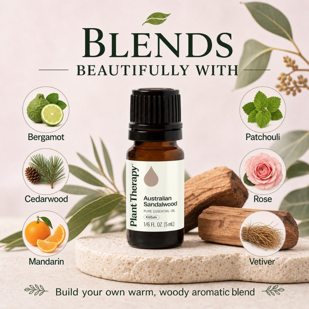 Plant Therapy Sandalwood Australian Essential Oil