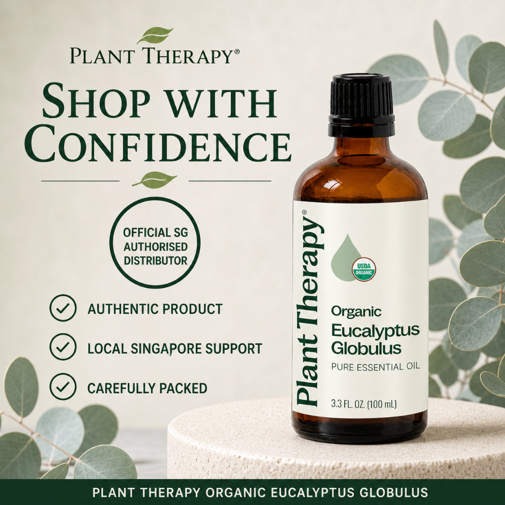 Plant Therapy Organic Eucalyptus Globulus Essential Oil