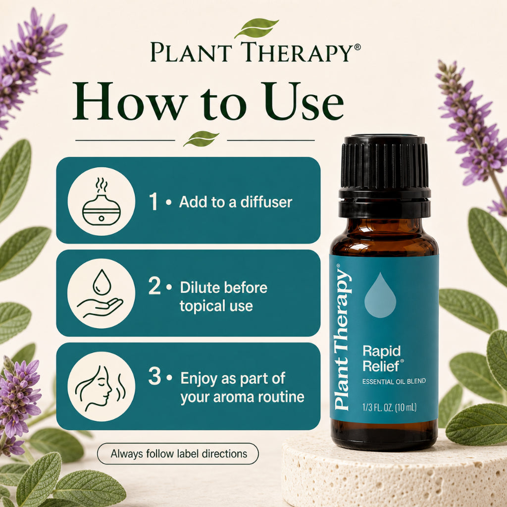 Plant Therapy Rapid Relief Synergy Essential Oil