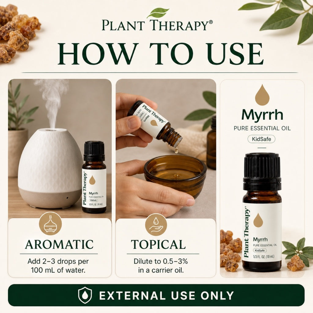 Plant Therapy Myrrh Essential Oil