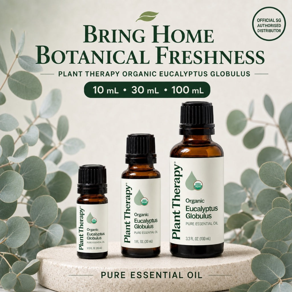 Plant Therapy Organic Eucalyptus Globulus Essential Oil