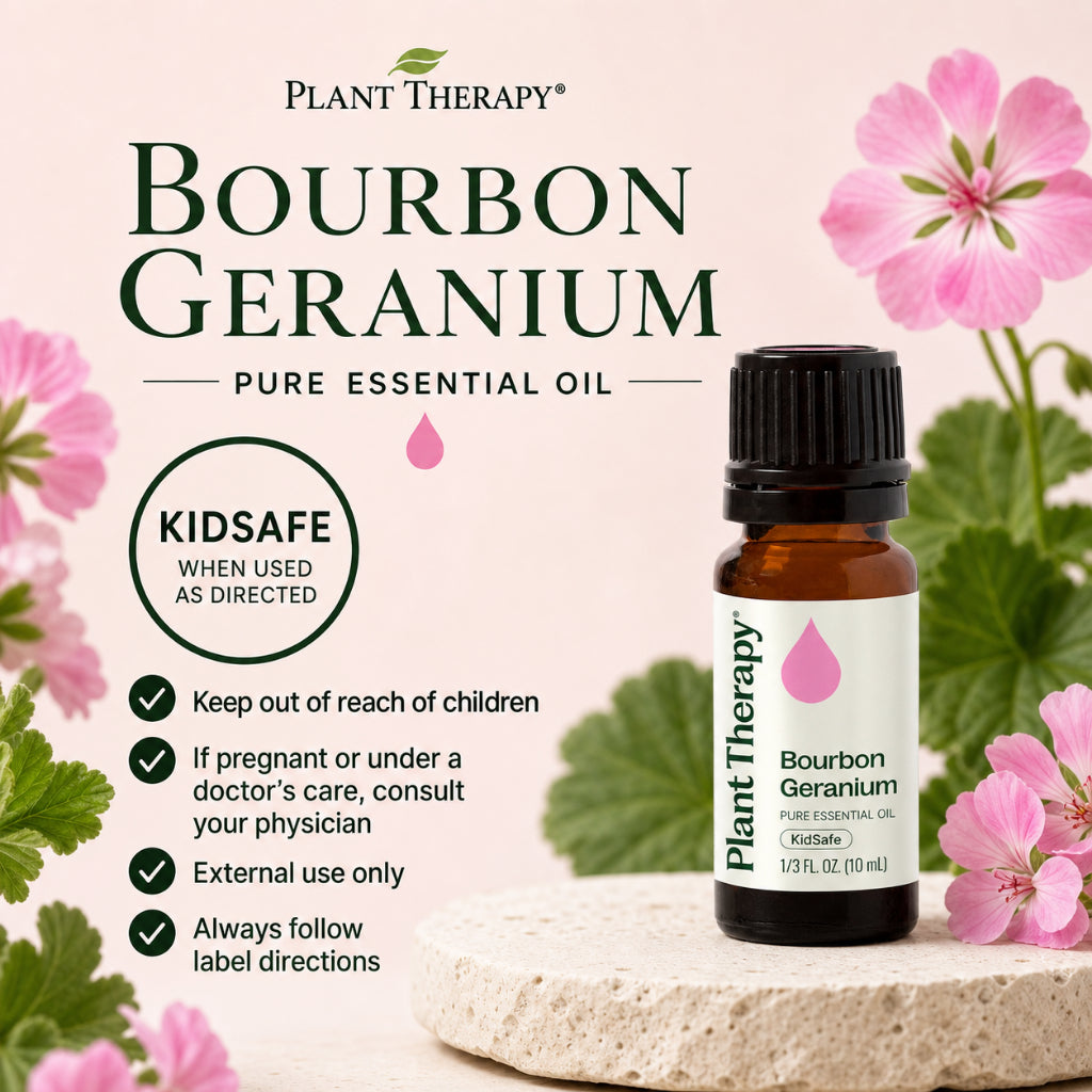 Plant Therapy Geranium Bourbon Essential Oil