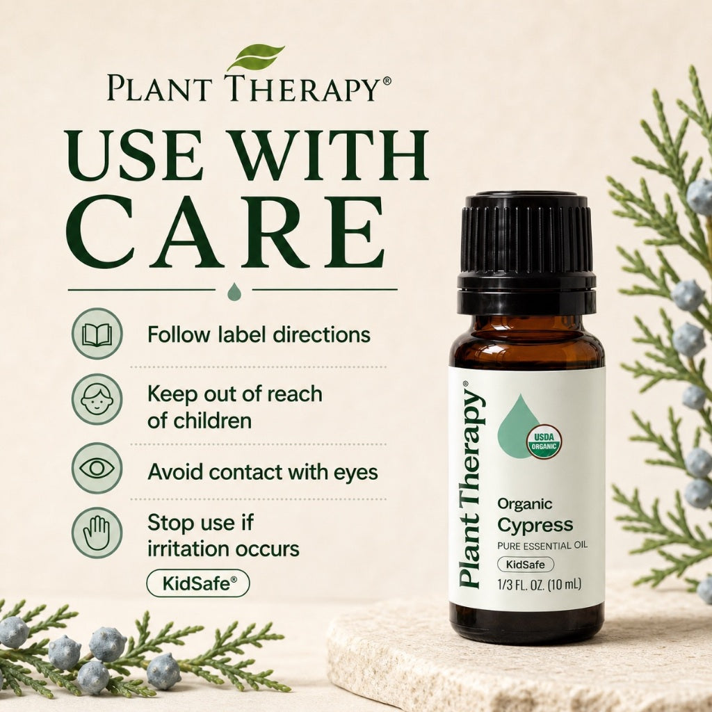Plant Therapy Organic Cypress Essential Oil