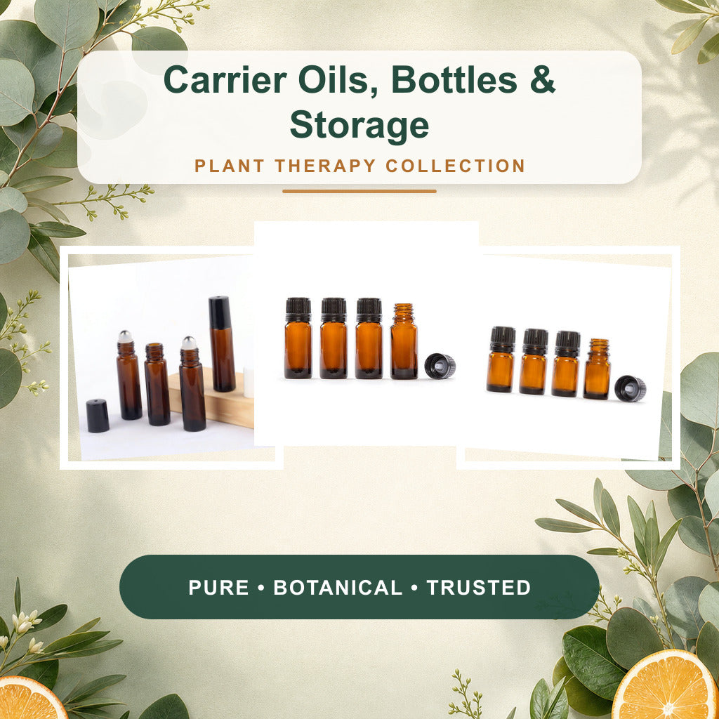 Carrier Oils, Bottles & Storage