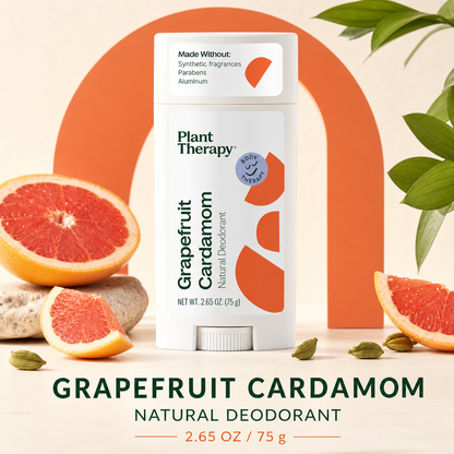 Grapefruit Cardamom Natural Deodorant