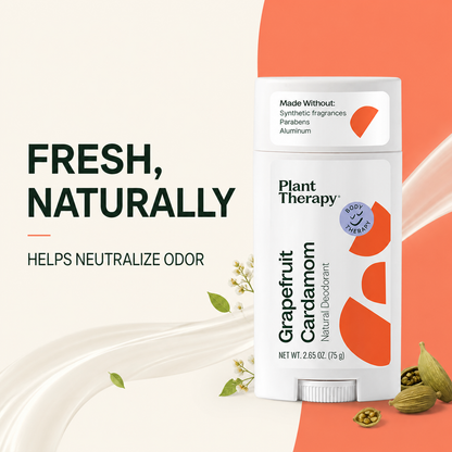 Grapefruit Cardamom Natural Deodorant