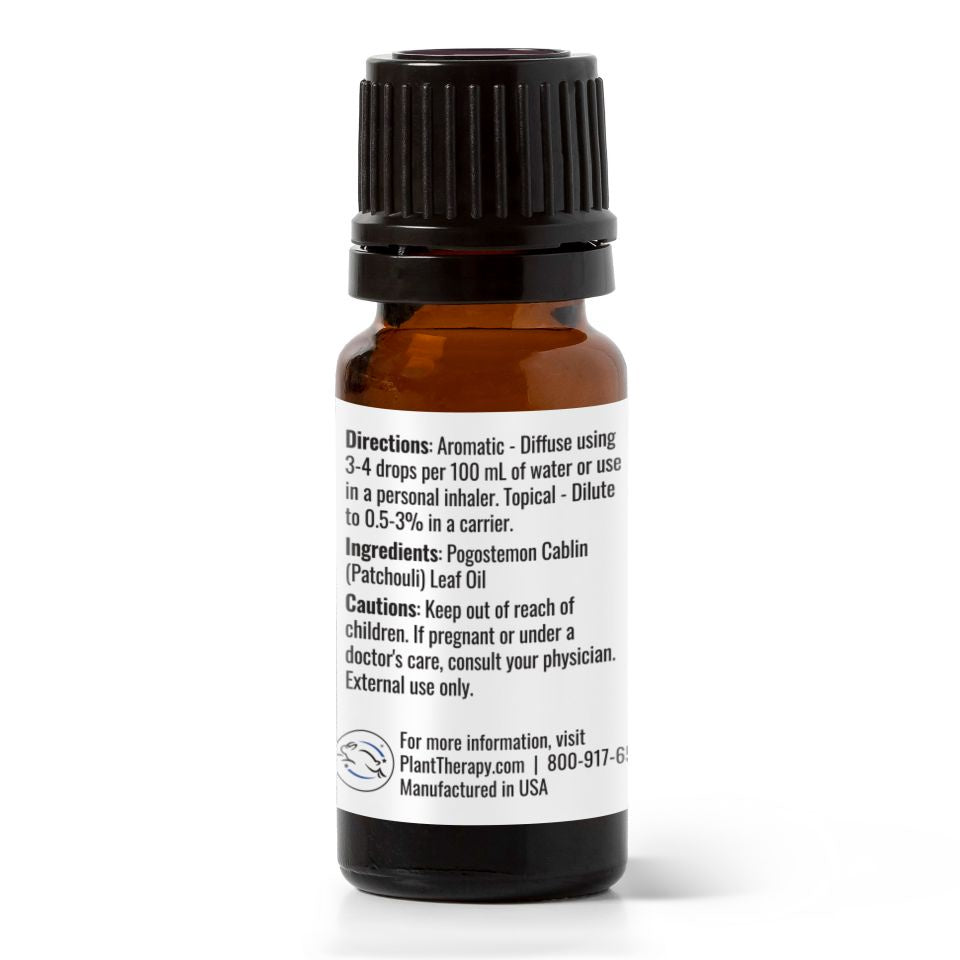 Aged Dark Patchouli Essential Oil 10 mL product image 3 – Nature Therapy Singapore