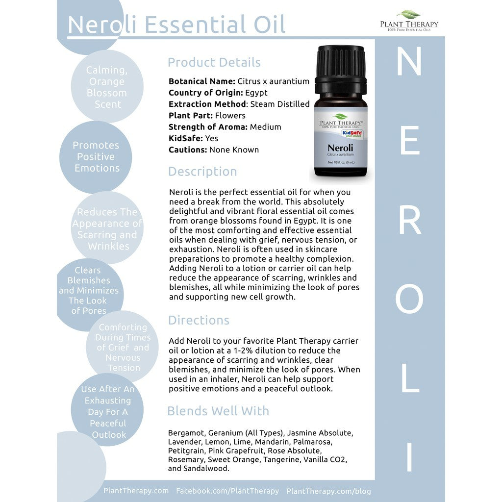 Plant Therapy Neroli Essential Oil