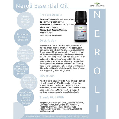Plant Therapy Neroli Essential Oil