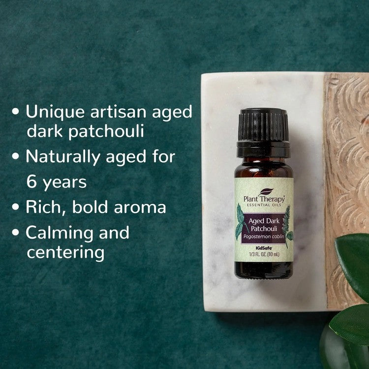 Aged Dark Patchouli Essential Oil 10 mL product image 6 – Nature Therapy Singapore