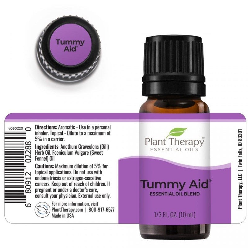 Plant Therapy Tummy Aid Synergy Essential Oil