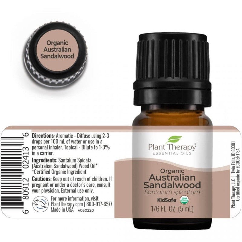 Sandalwood Australian Organic Essential Oil product image 3 – Nature Therapy Singapore