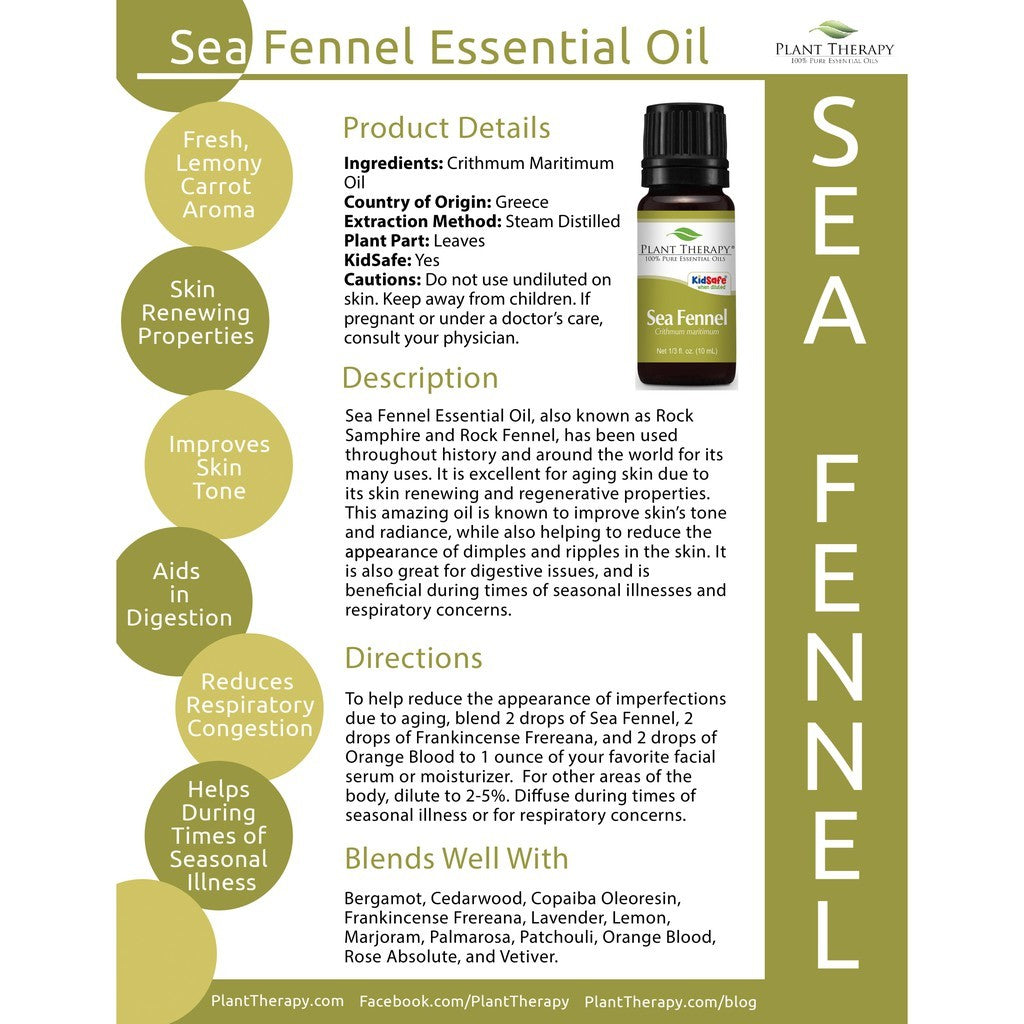 Plant Therapy Sea Sweet Fennel Essential Oi