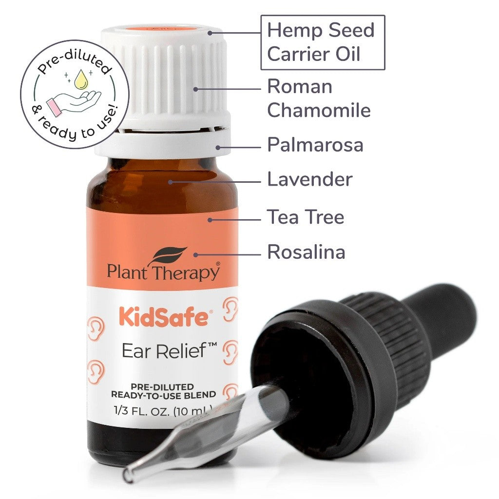 Plant Therapy Ear Relief KidSafe Essential Oil