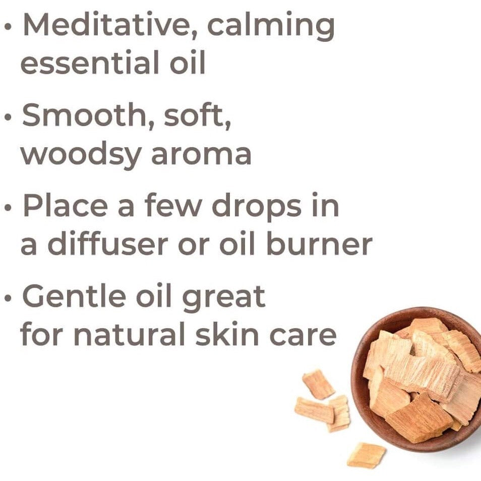 Sandalwood Australian Organic Essential Oil product image 8 – Nature Therapy Singapore