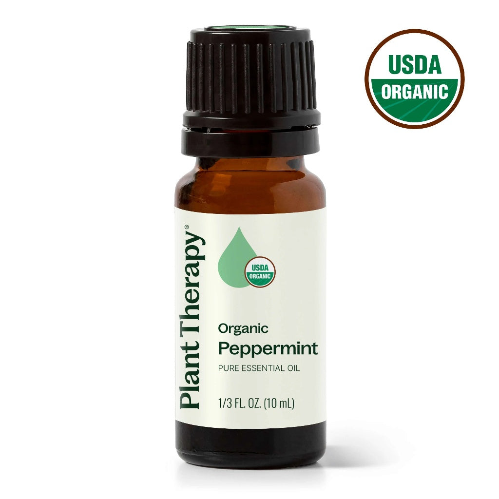 Plant Therapy Organic Peppermint Essential Oil  | Official SG Authorised Distributor