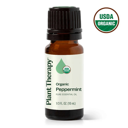 Plant Therapy Organic Peppermint Essential Oil  | Official SG Authorised Distributor