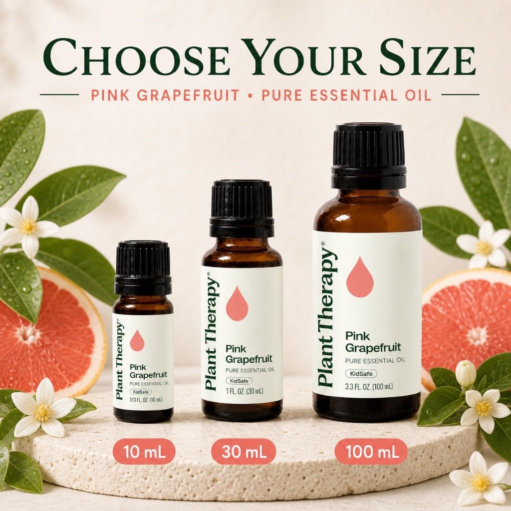 Plant Therapy Grapefruit Pink Essential Oil
