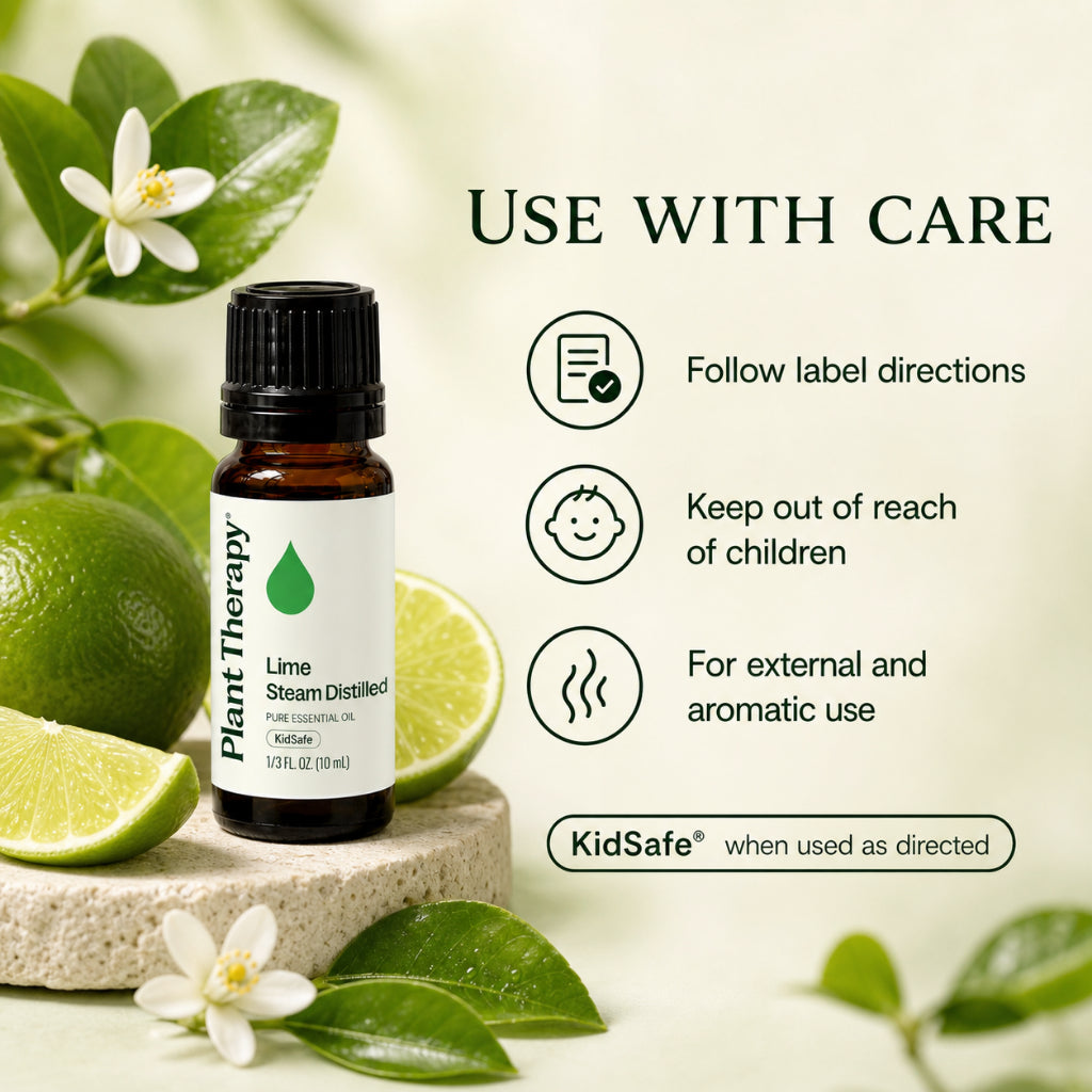 Plant Therapy Lime Steam Distilled Essential Oil