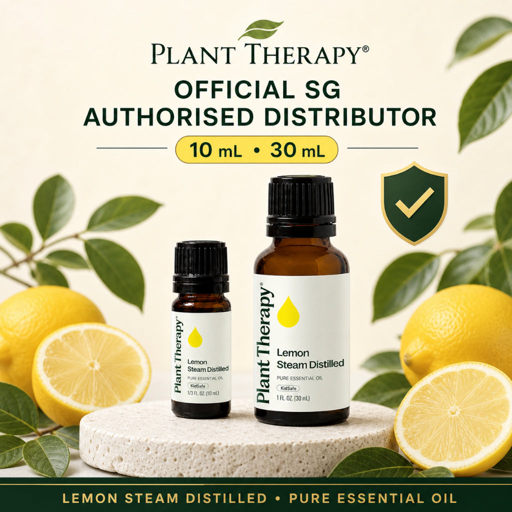 Plant Therapy Lemon Steam Distilled Essential Oil