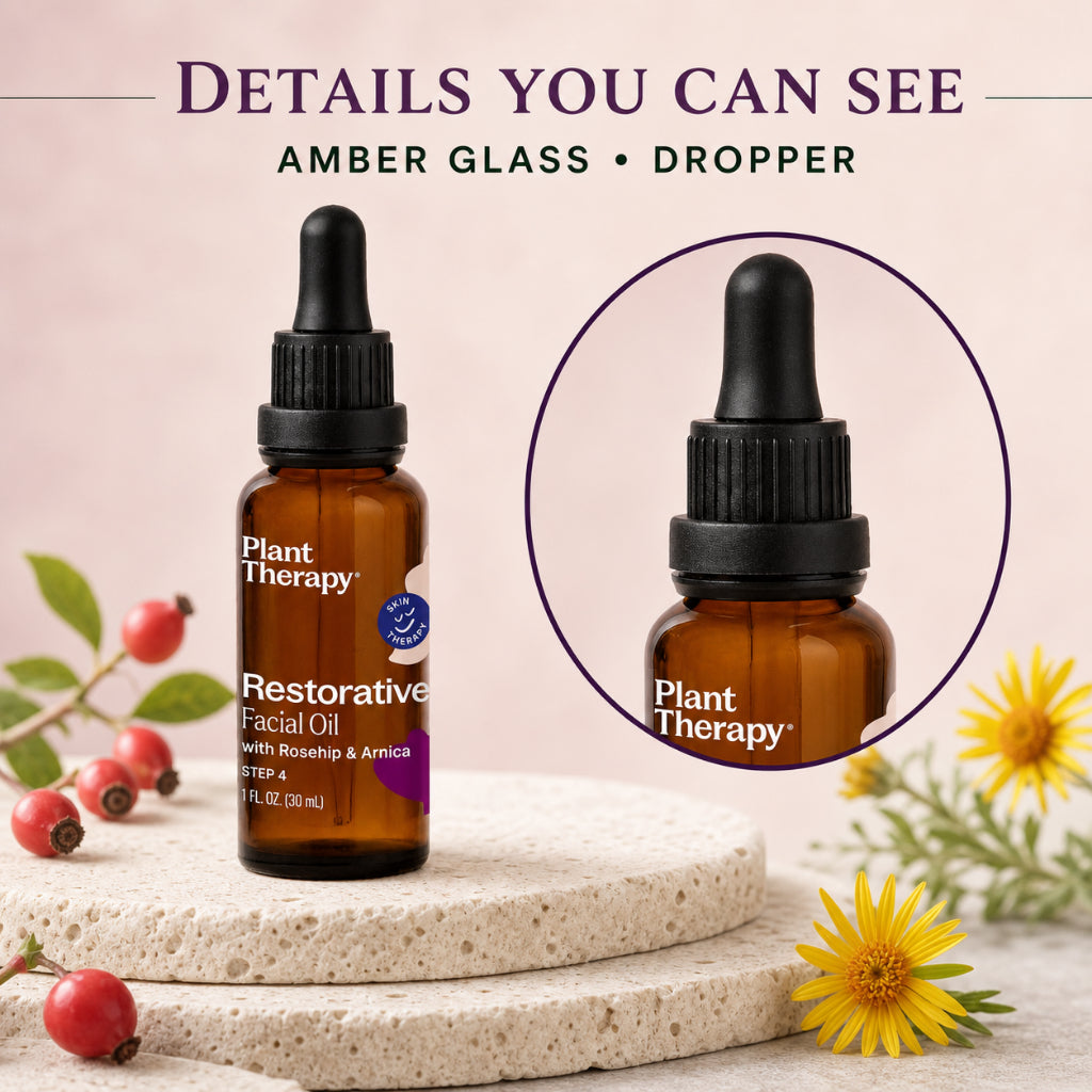 Plant Therapy Restorative Facial Oil with Arnica (Rosehip &amp; Grapeseed Face Oil)