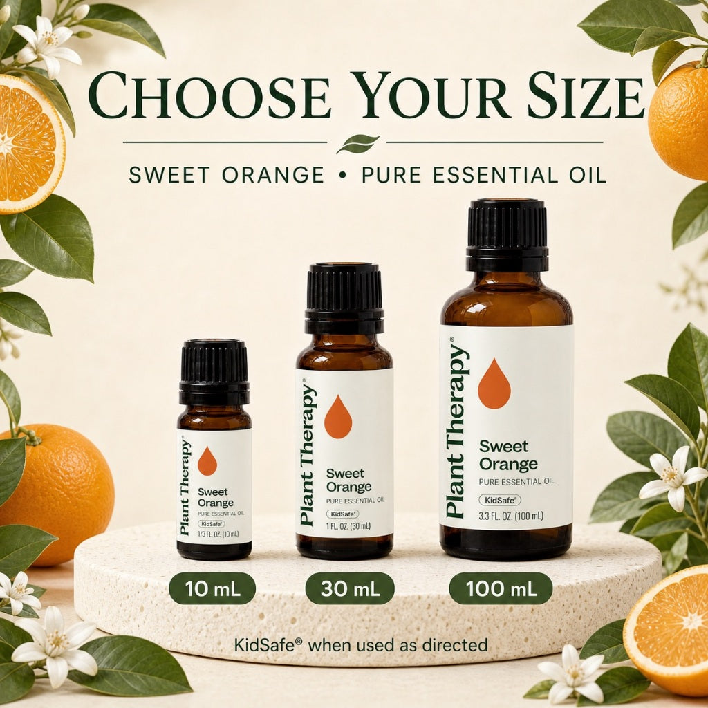 Plant Therapy Sweet Orange Essential Oil