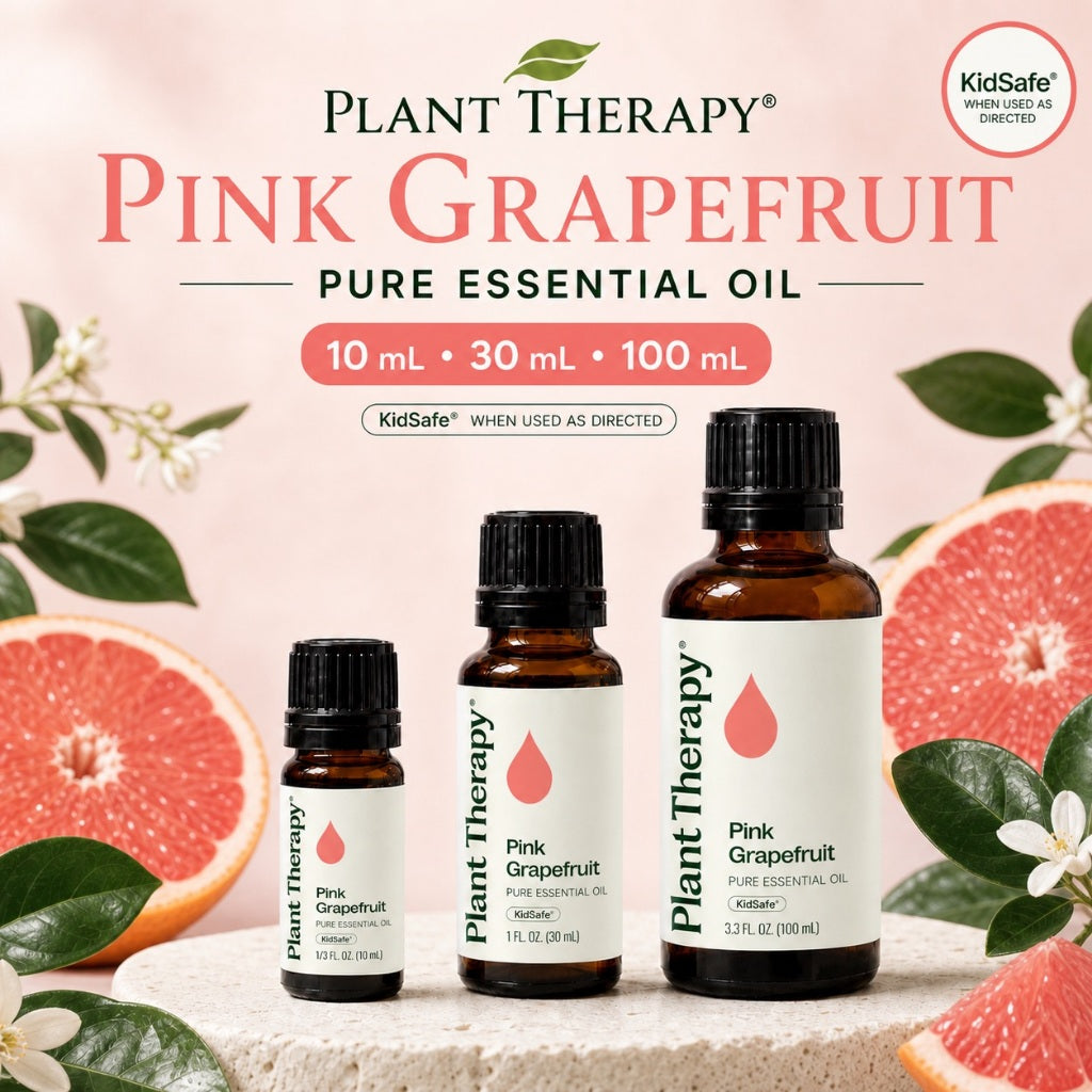 Plant Therapy Grapefruit Pink Essential Oil