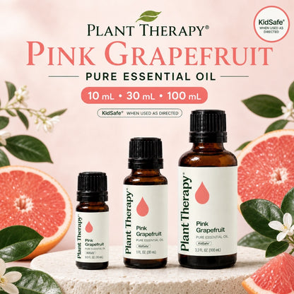 Plant Therapy Grapefruit Pink Essential Oil