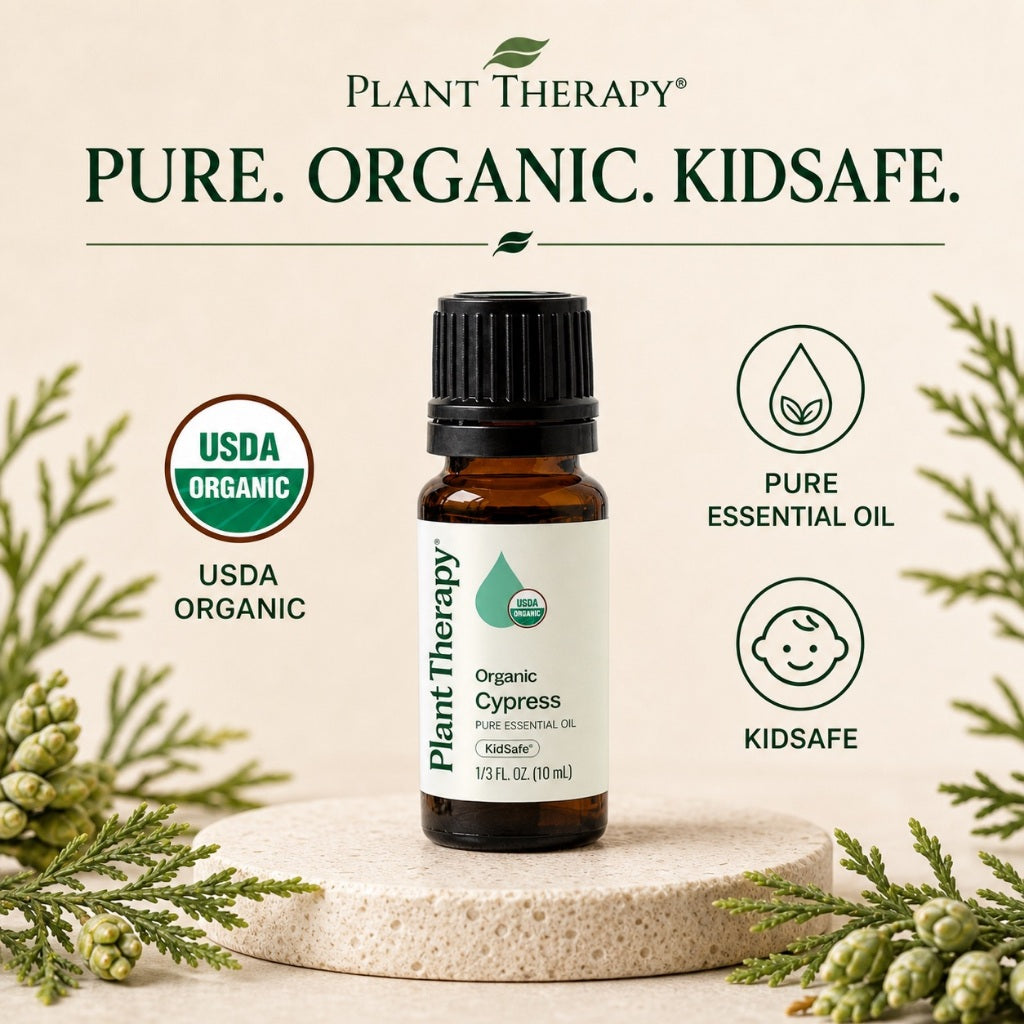 Plant Therapy Organic Cypress Essential Oil