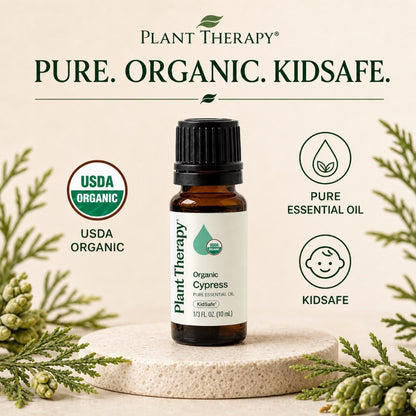 Plant Therapy Organic Cypress Essential Oil