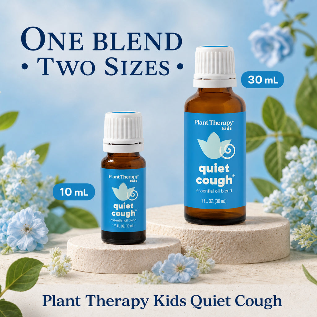 Plant Therapy Quiet Cough KidSafe Essential Oil Blend