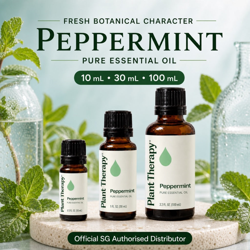 Plant Therapy Peppermint Essential Oil | Official SG Authorised Distributor