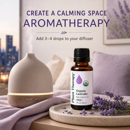 Plant Therapy Lavender Organic Essential Oil | Official SG Authorised Distributor