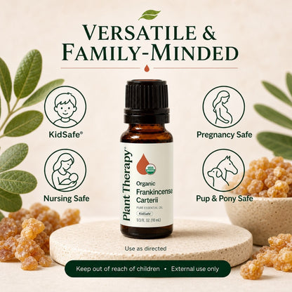 Plant Therapy Frankincense Organic Carteri Essential Oil