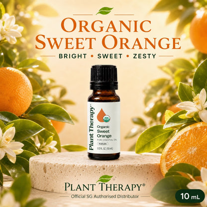 Plant Therapy Organic Sweet Orange Essential Oil