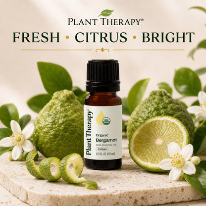 Plant Therapy Organic Bergamot Essential Oil