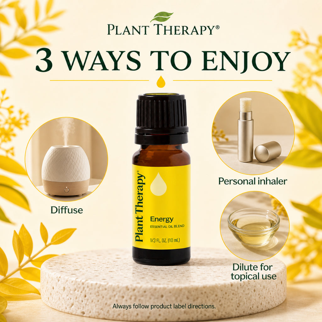 Plant Therapy Energy Synergy Essential Oil