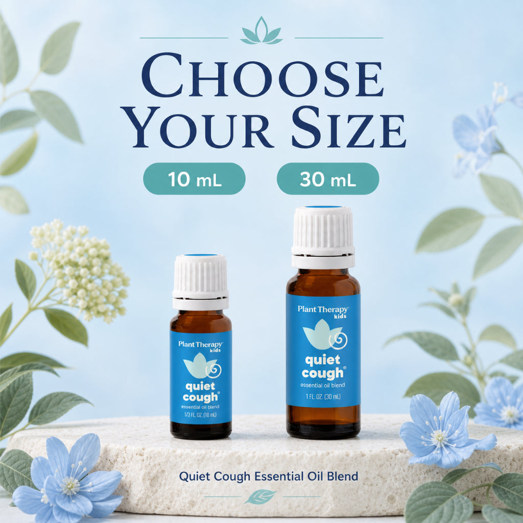 Plant Therapy Quiet Cough KidSafe Essential Oil Blend