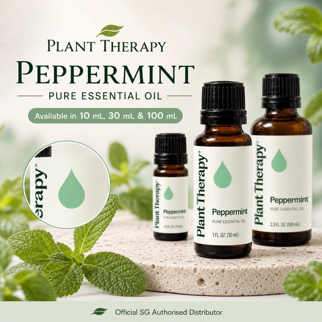 Plant Therapy Peppermint Essential Oil | Official SG Authorised Distributor