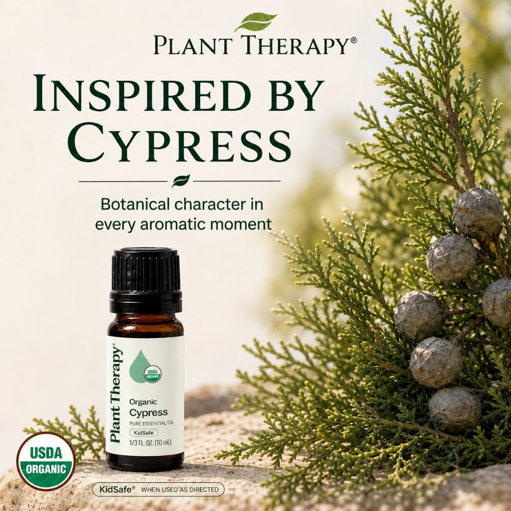 Plant Therapy Organic Cypress Essential Oil