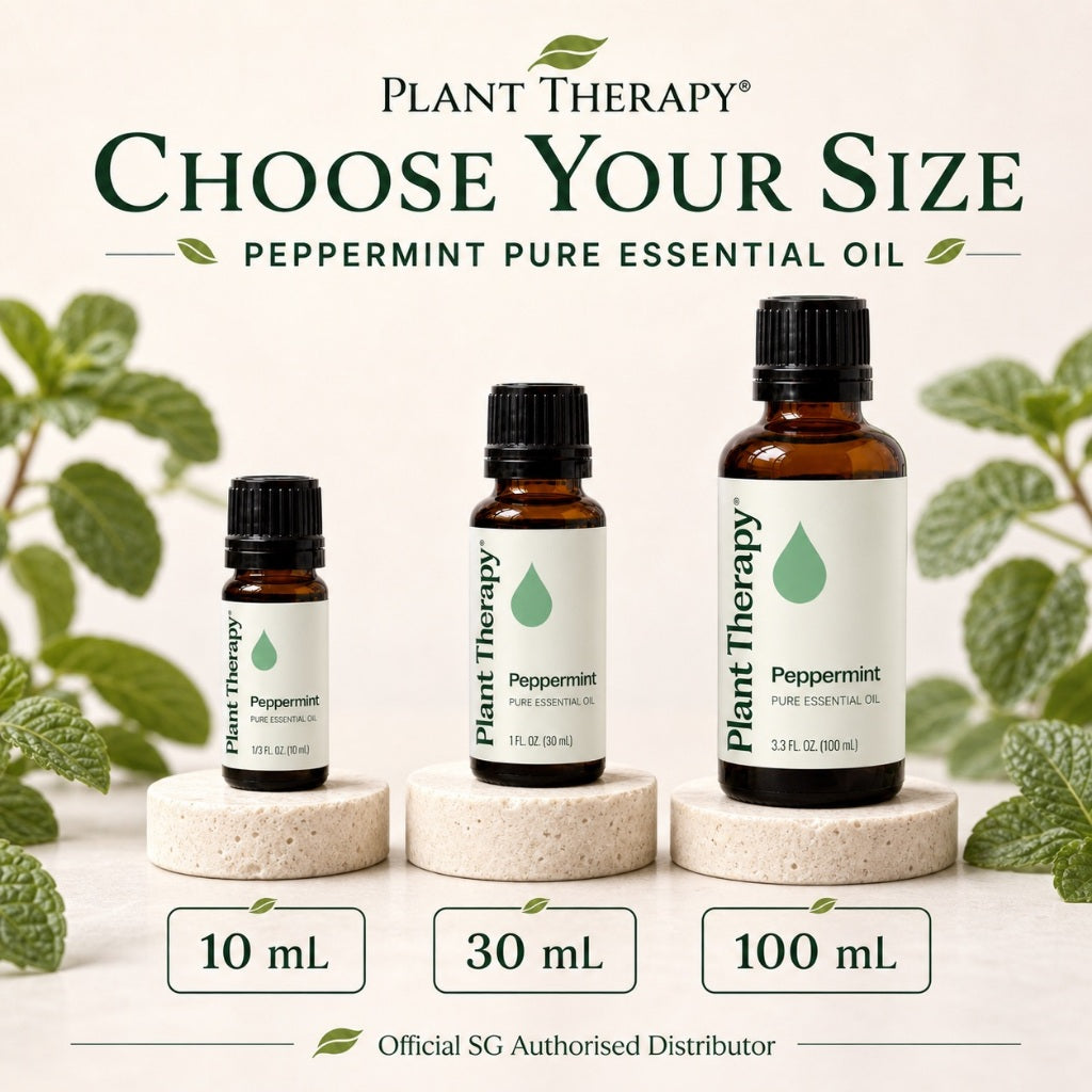 Plant Therapy Peppermint Essential Oil | Official SG Authorised Distributor