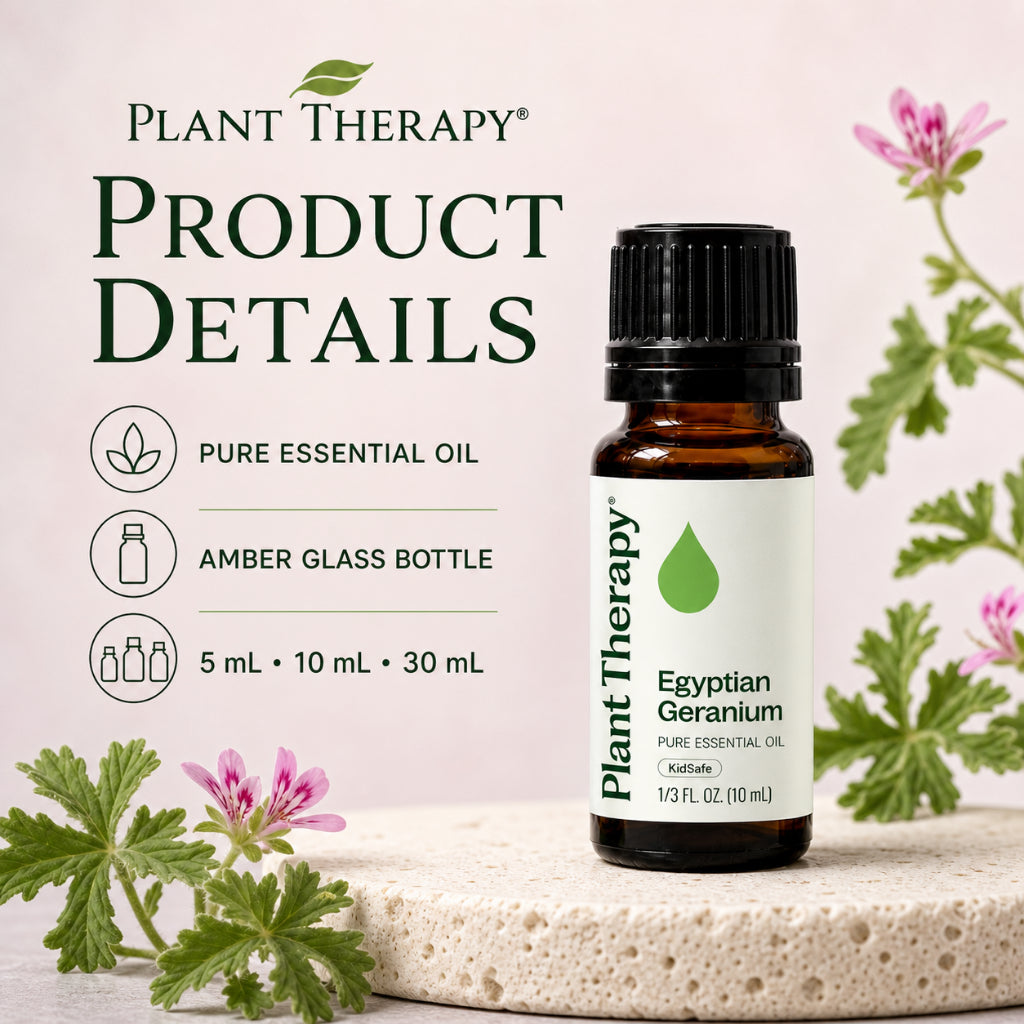 Plant Therapy Geranium Egyptian Essential Oil