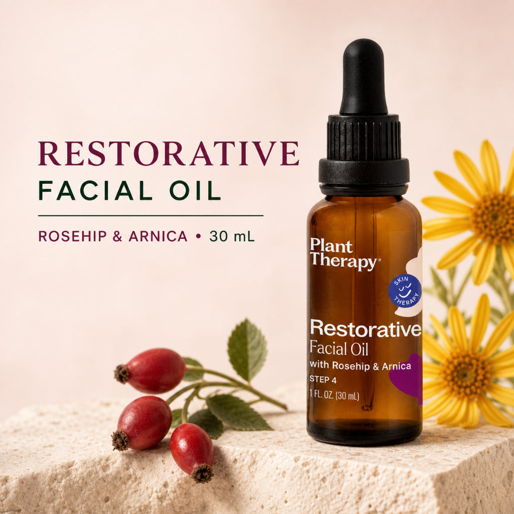 Plant Therapy Restorative Facial Oil with Arnica (Rosehip &amp; Grapeseed Face Oil)