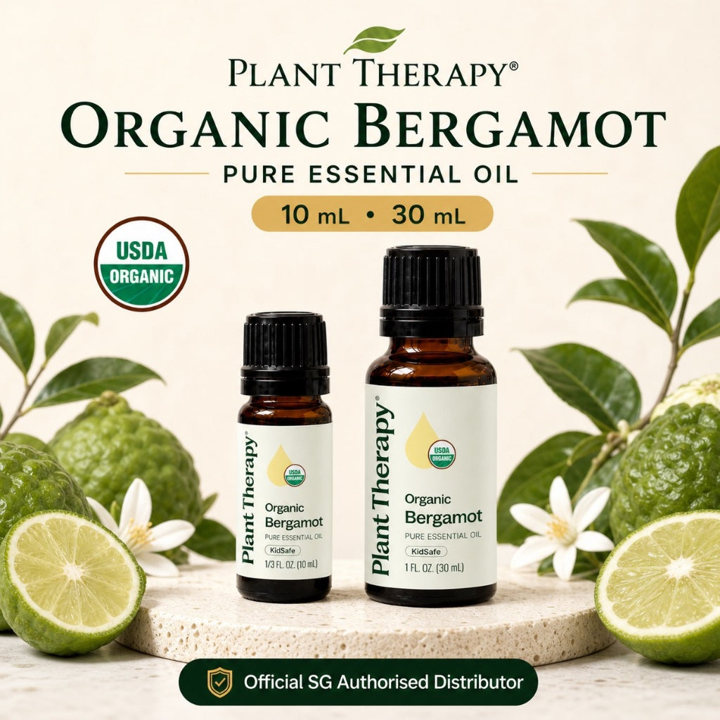 Plant Therapy Organic Bergamot Essential Oil