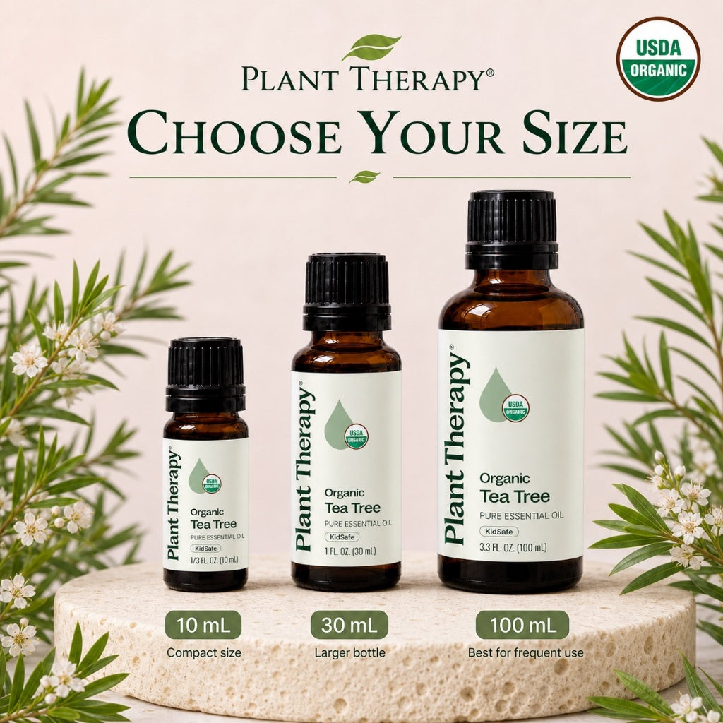 Plant Therapy Organic Tea Tree Essential Oil
