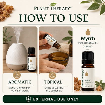 Plant Therapy Myrrh Essential Oil