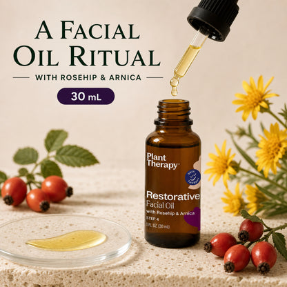 Plant Therapy Restorative Facial Oil with Arnica (Rosehip &amp; Grapeseed Face Oil)