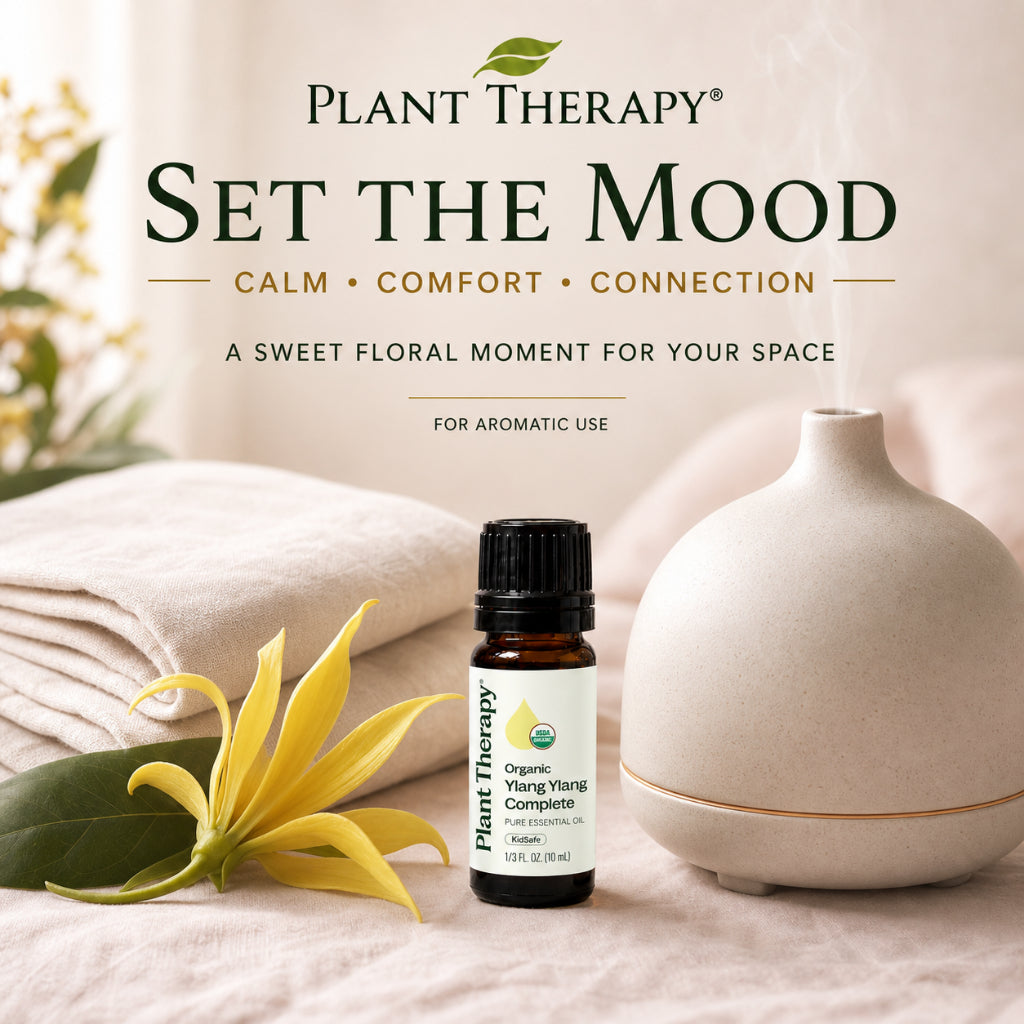 Plant Therapy Organic Ylang Ylang Complete Essential Oil